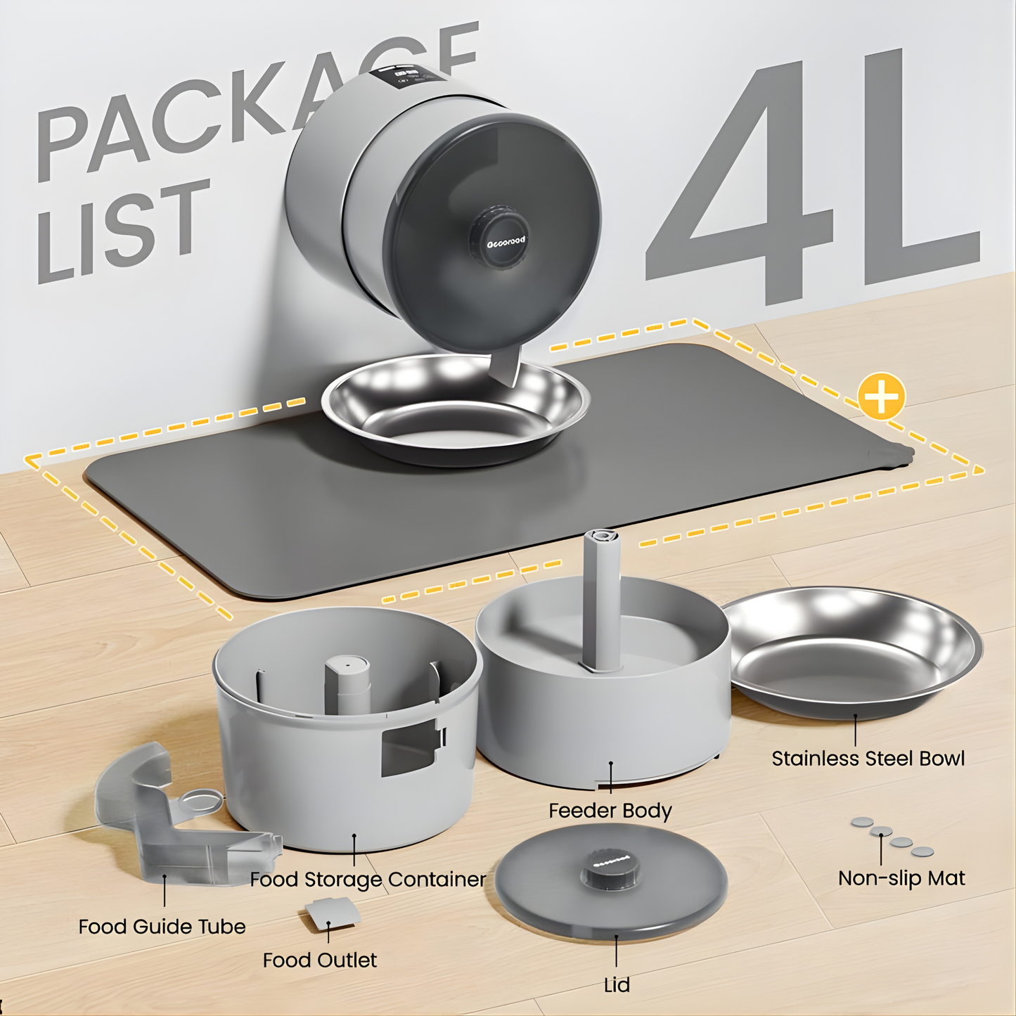 FeedWall Smart™ WiFi Pet Auto Feeder