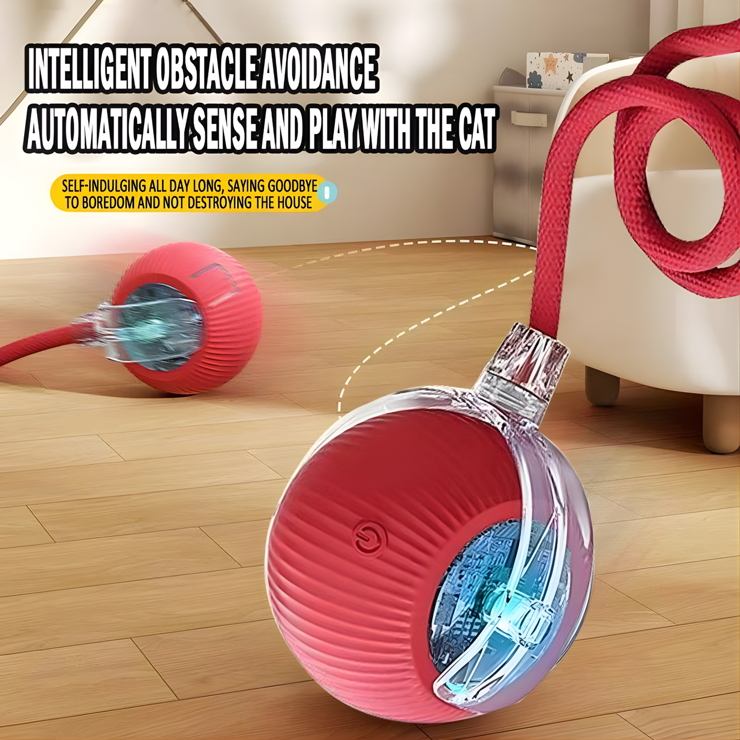 PetRoll SmartBall™ Interactive Motion Toy