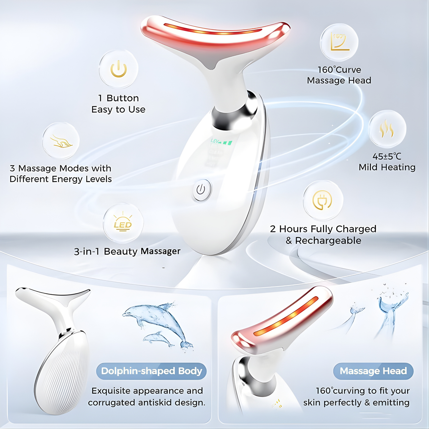 SculptEase™ Facial & Neck Massager