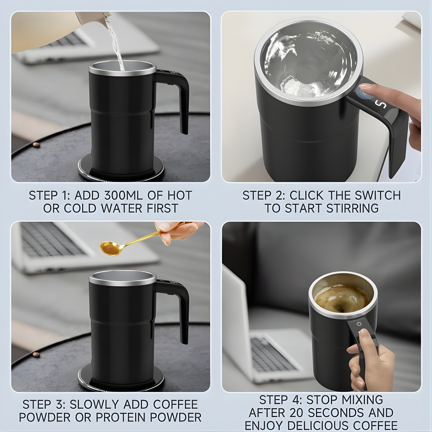 StirSmart™ Thermal Mug
