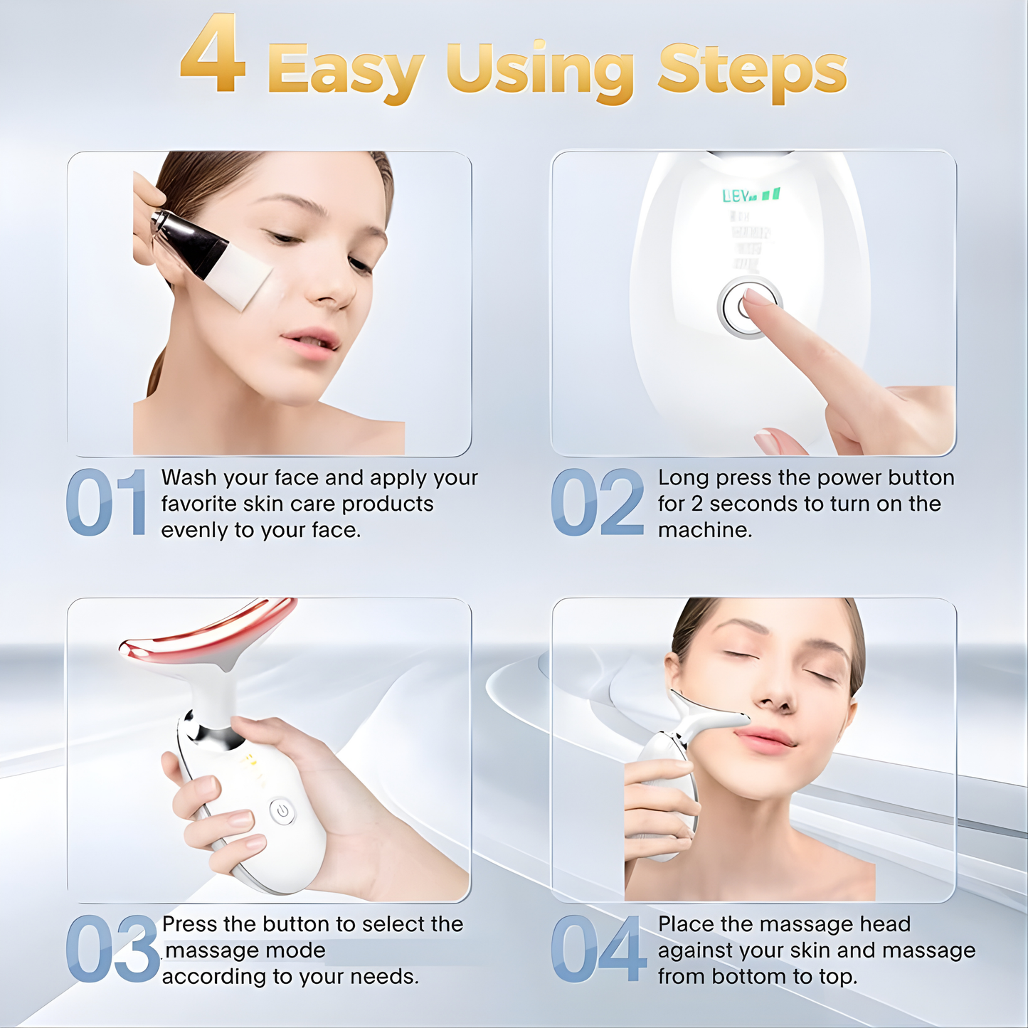 SculptEase™ Facial & Neck Massager