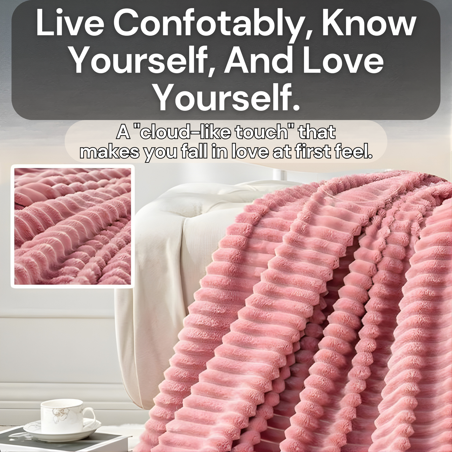 CozyStripe™ Luxe Blanket