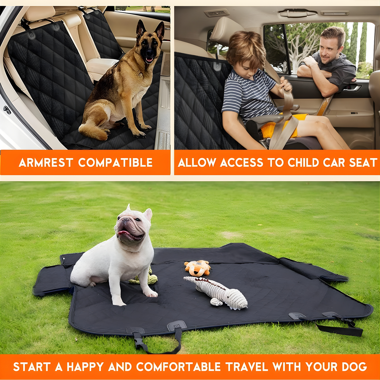 PawGuard™ Waterproof Car Seat Protector